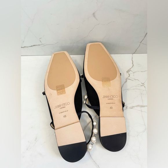 JIMMY CHOO Amaya Flats - Picture 4 of 10